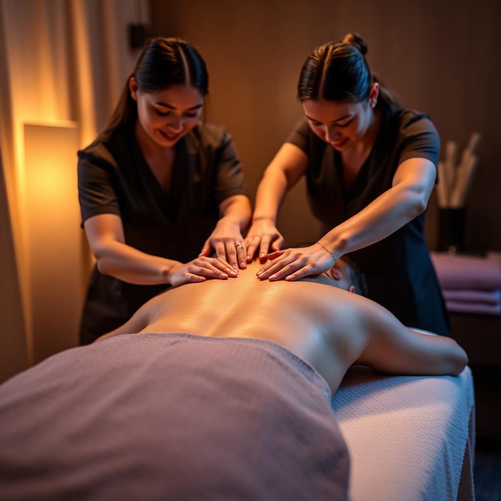 Four Hands Massage